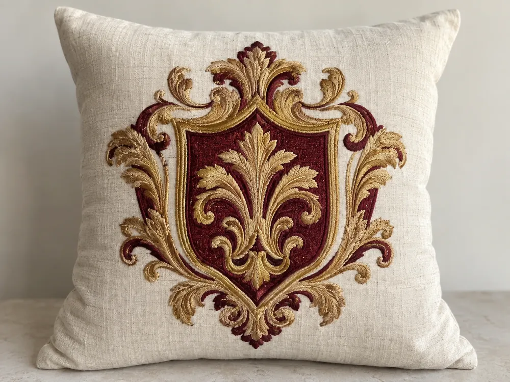 Baroque Shield Cushion