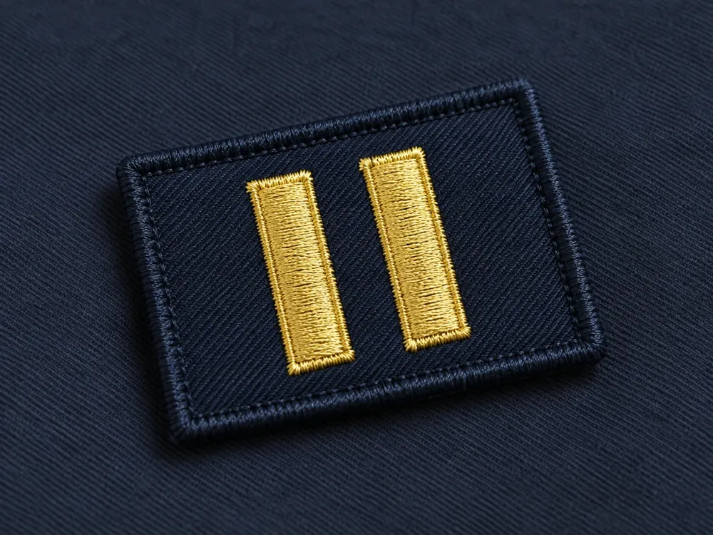 Captain Bars Rank Patch
