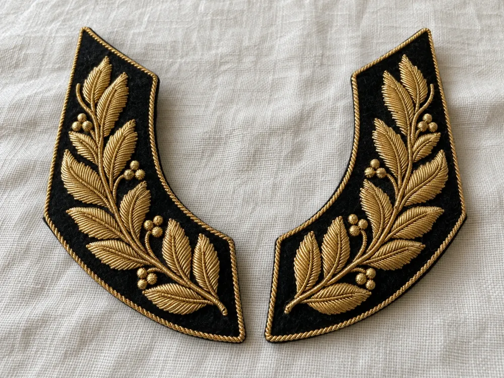 Gold Leaf Ceremonial Collar