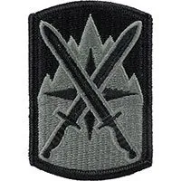 Crossed Swords Mountain Unit Patch — Special Operations Arrowhead Patch sample