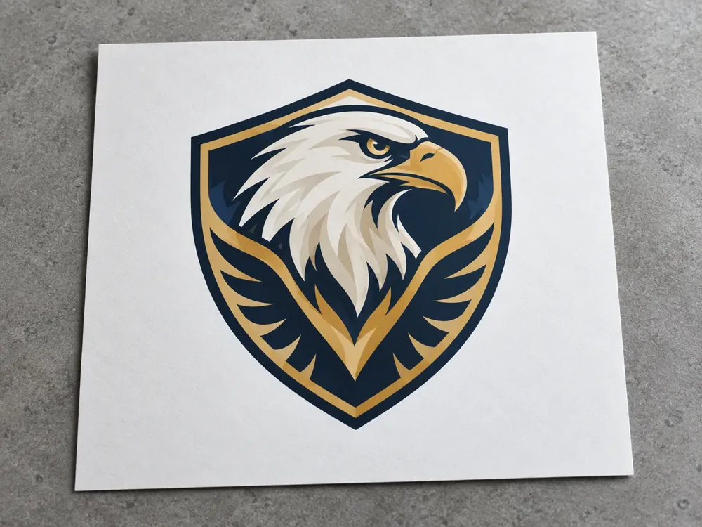 Eagle Shield Vector