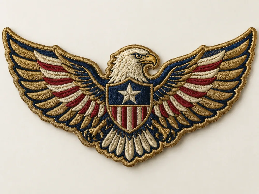 Freedom Eagle Wings Patch