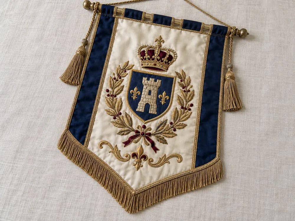 Castle Fleur-de-Lis Heritage Banner
