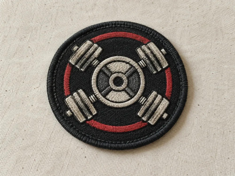 Iron Gym Plates Emblem