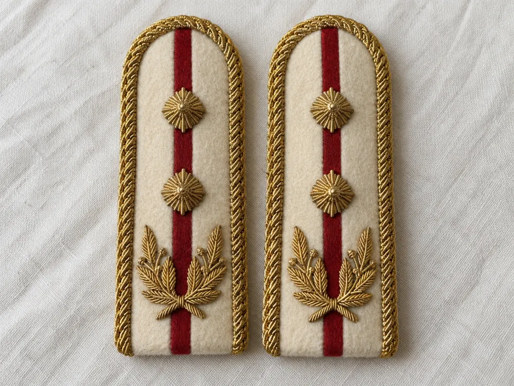 Ivory Parade Shoulder Boards