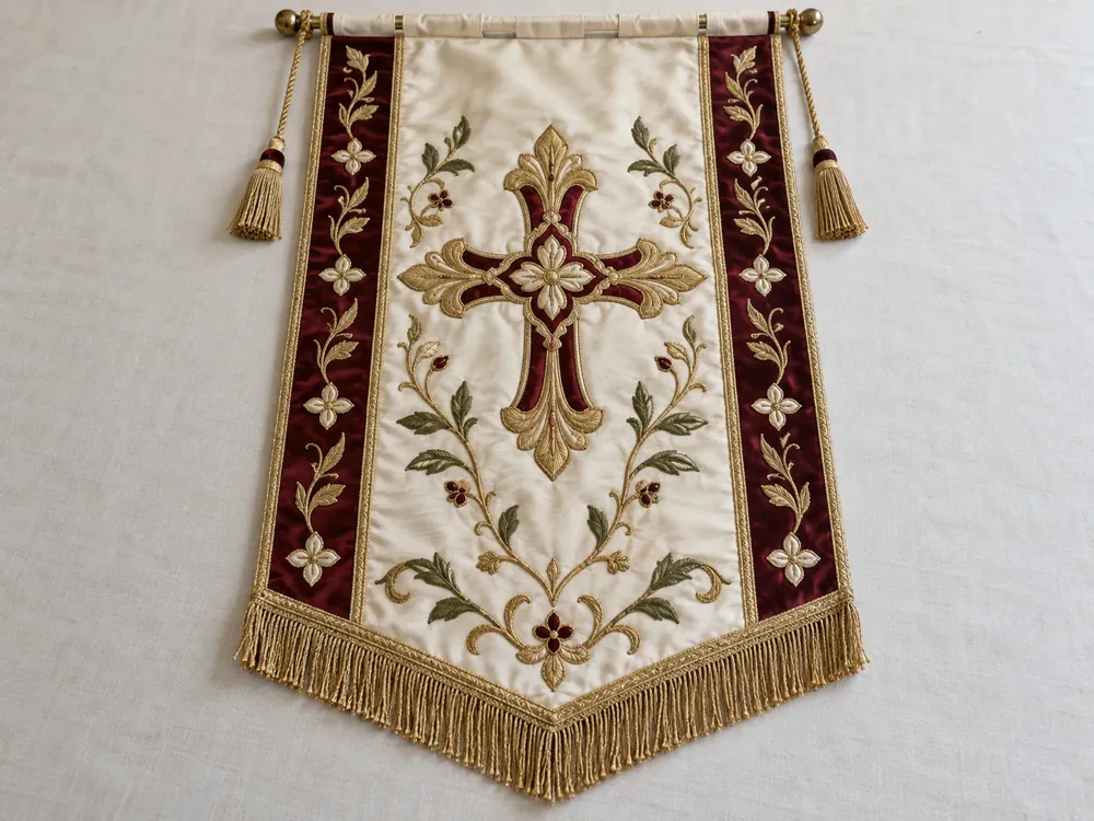 Cross Processional Banner — Processional Banner Design sample