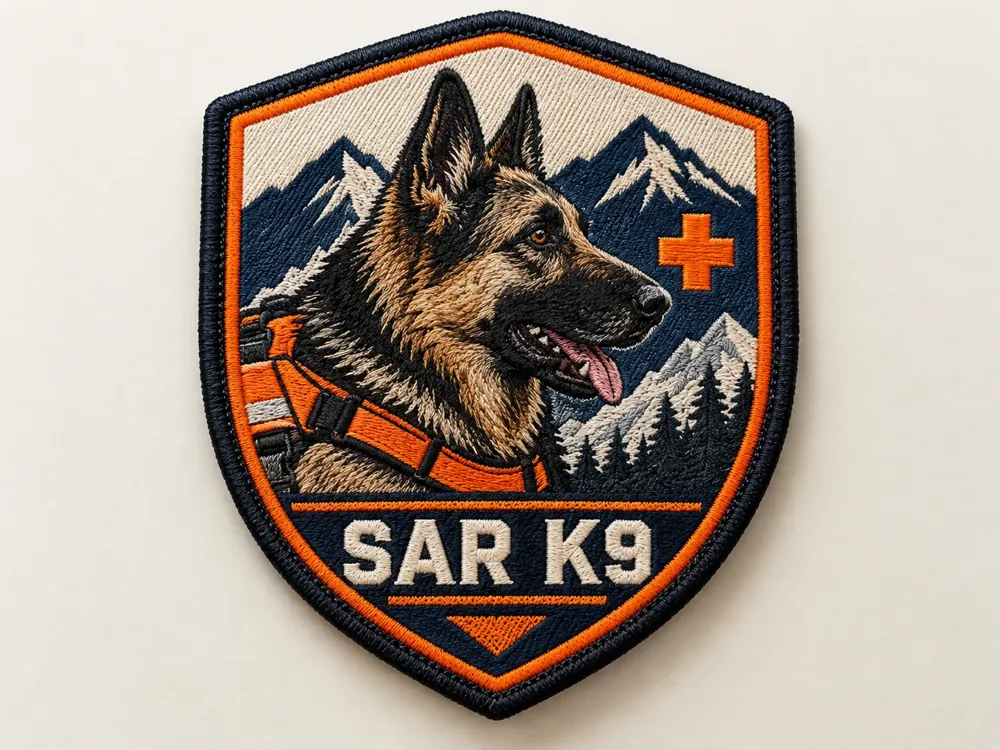 SAR K9 Search & Rescue Patch