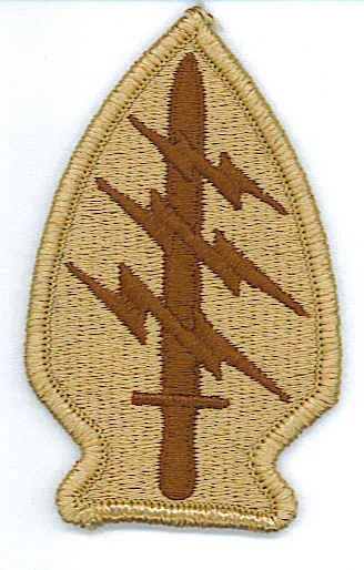 Special Forces Arrowhead Patch — Special Operations Arrowhead Patch sample